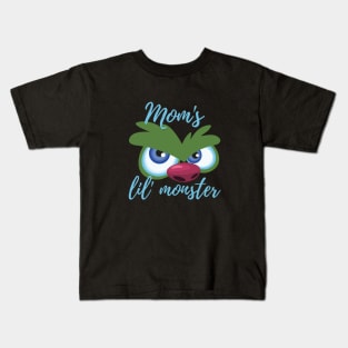 Mom's lil' monster Kids T-Shirt